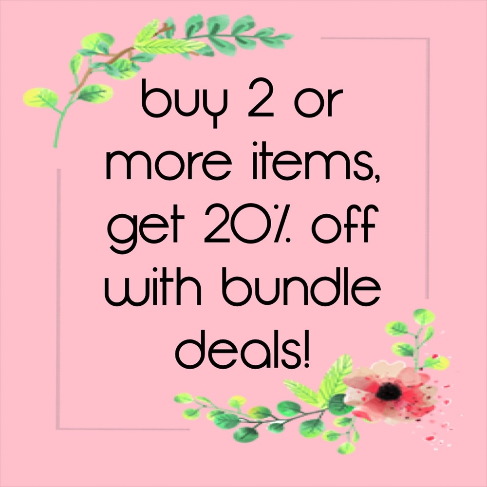 bundle deals! 🌺✨